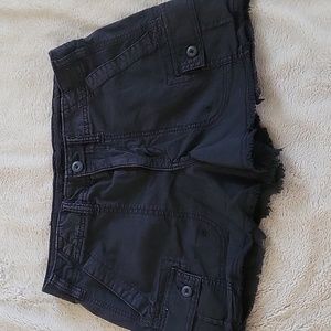 Black Cargo Shorts